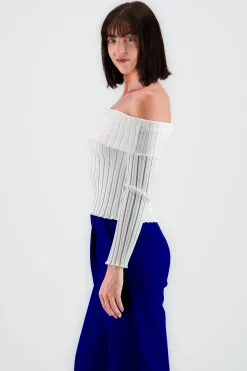 Shasa Long Sleeve Knit Top
