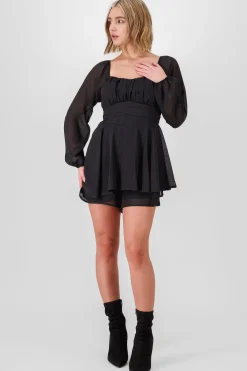 Shasa Long Sleeve Mini Dress