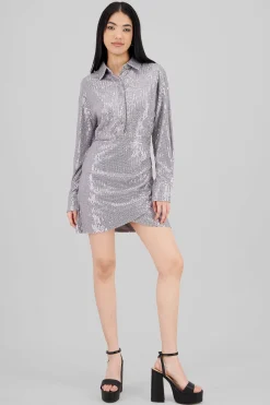 Shasa Long Sleeve Mini Dress