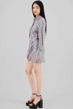 Shasa Long Sleeve Mini Dress