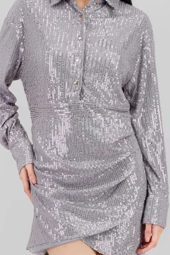 Shasa Long Sleeve Mini Dress