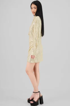 Shasa Long Sleeve Mini Dress