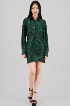 Shasa Long Sleeve Mini Dress