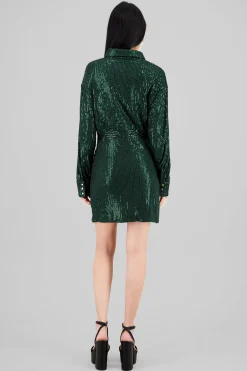 Shasa Long Sleeve Mini Dress