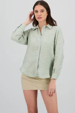 Shasa Long Sleeve Oversize Shirt