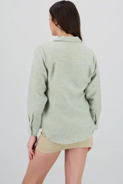 Shasa Long Sleeve Oversize Shirt