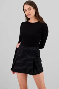 Shasa Long Sleeve Ribbed Top