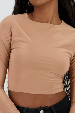 Shasa Long Sleeve Round Neck Top