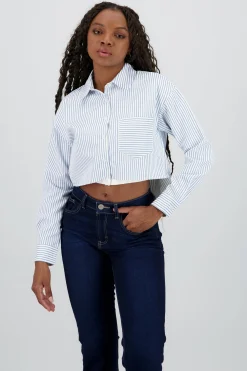 Shasa Long Sleeve Striped Shirt
