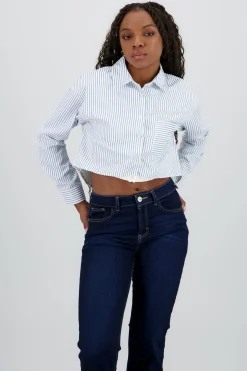 Shasa Long Sleeve Striped Shirt