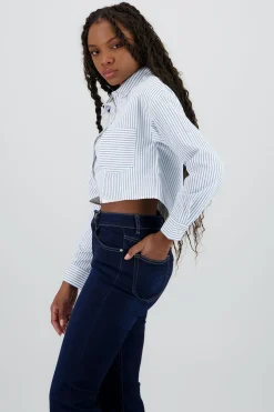 Shasa Long Sleeve Striped Shirt