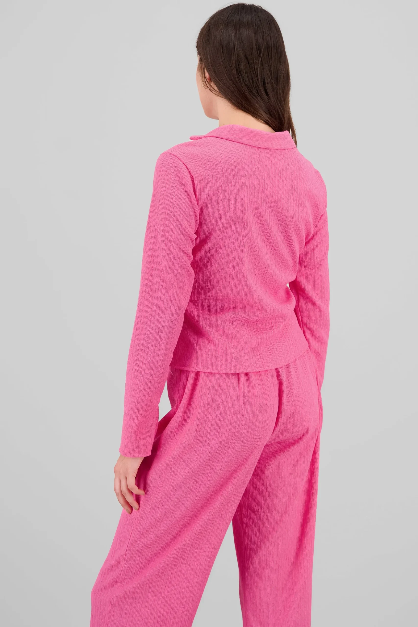 Shasa Long Sleeve Textured Shirt