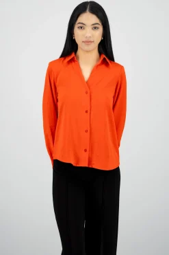 Shasa Long Sleeve Textured Solid Shirt