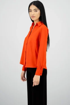 Shasa Long Sleeve Textured Solid Shirt