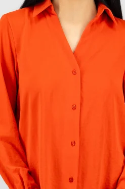 Shasa Long Sleeve Textured Solid Shirt