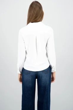 Shasa Long Sleeve Textured Solid Shirt