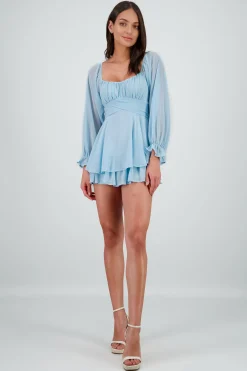 Shasa Long sleeved mini dress