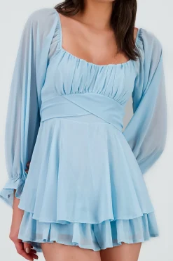 Shasa Long sleeved mini dress