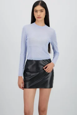 Shasa Long sleeved rhinestone top