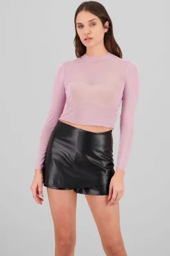 Shasa Long sleeved rhinestone top
