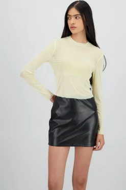 Shasa Long sleeved rhinestone top