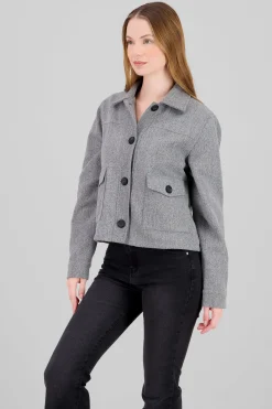 Shasa Long Sleeves and Pockets Jacket