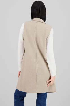Shasa Long Solid Vest