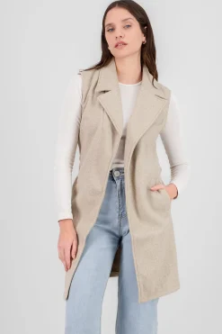 Shasa Long Solid Vest