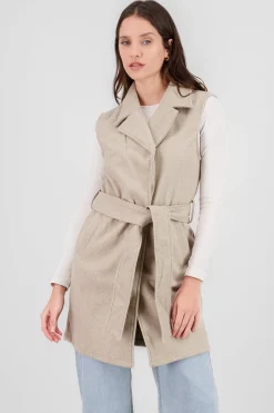 Shasa Long Solid Vest