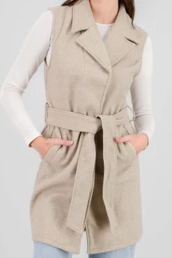 Shasa Long Solid Vest