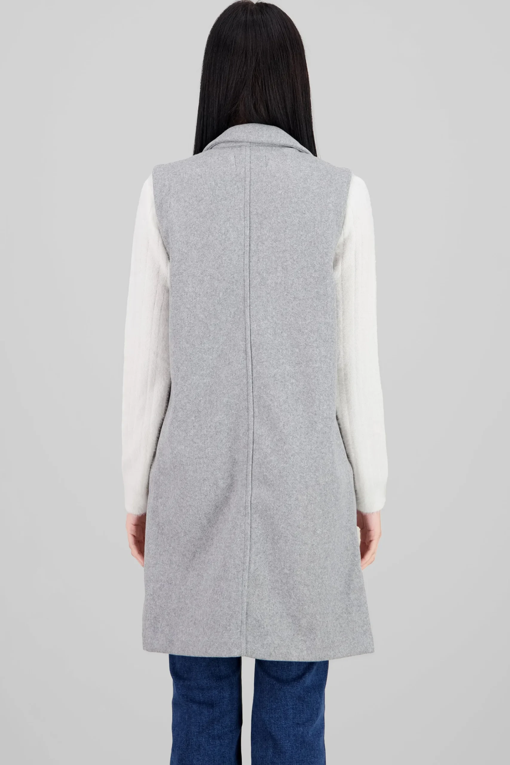 Shasa Long Solid Vest