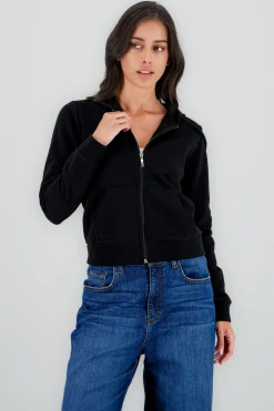 Shasa Long Zip Up Sweatshirt
