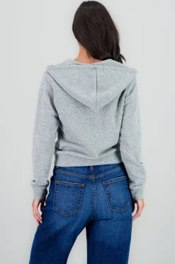 Shasa Long Zip Up Sweatshirt