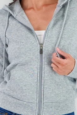 Shasa Long Zip Up Sweatshirt