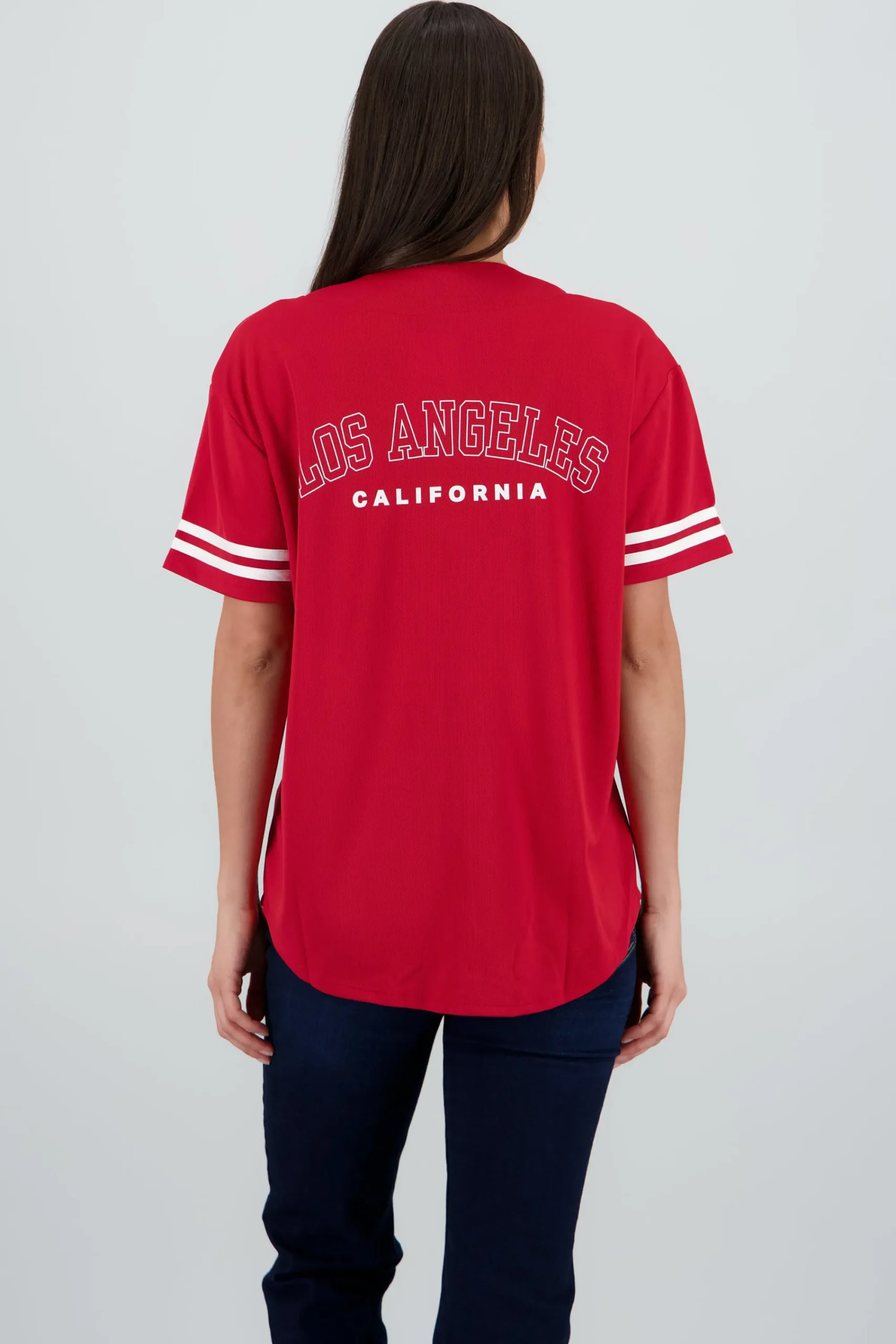 Shasa Los Angeles Contrast Jersey Tee