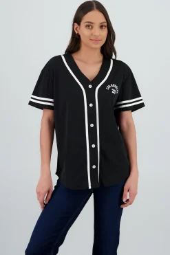 Shasa Los Angeles Contrast Jersey Tee