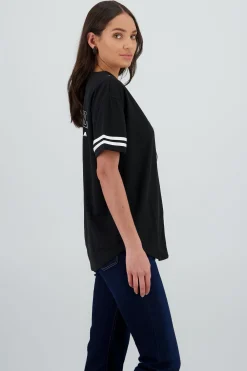 Shasa Los Angeles Contrast Jersey Tee