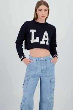 Shasa Los Angeles Sweater with Cutout Detail
