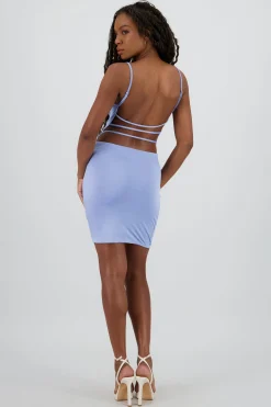 Shasa Low Back Mini Dress