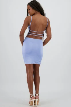 Shasa Low Back Mini Dress