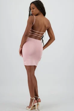 Shasa Low Back Mini Dress