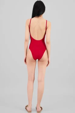 Shasa Low Back One Piece Swimsuit