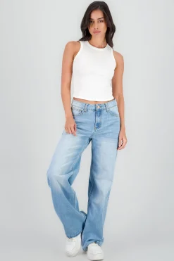 Shasa Low Rise Straight Jeans
