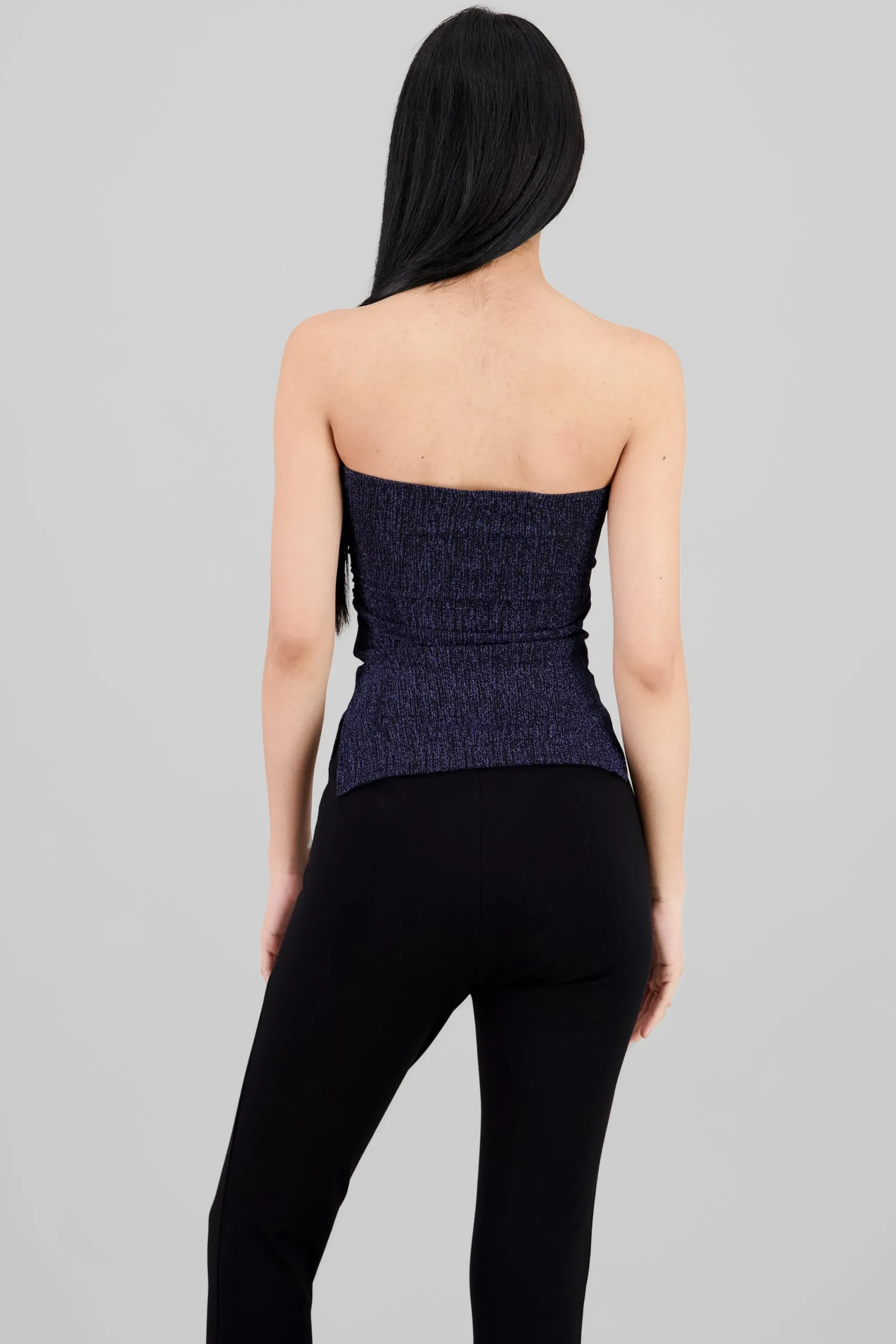 Shasa Lurex Cutout Tube Top