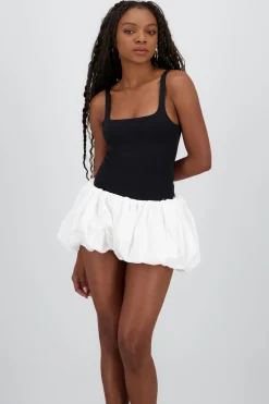 Shasa Lycra Spaghetti Strap Bodysuit