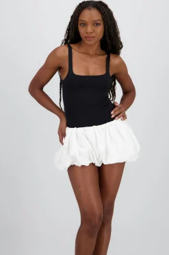 Shasa Lycra Spaghetti Strap Bodysuit