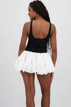Shasa Lycra Spaghetti Strap Bodysuit