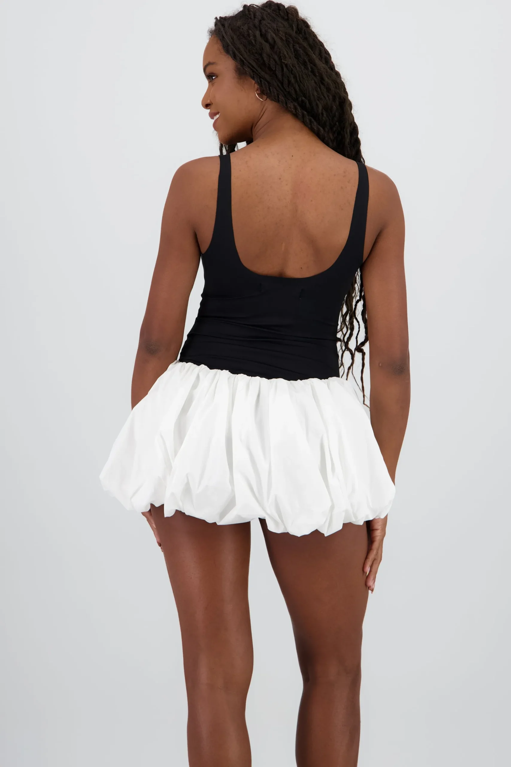 Shasa Lycra Spaghetti Strap Bodysuit