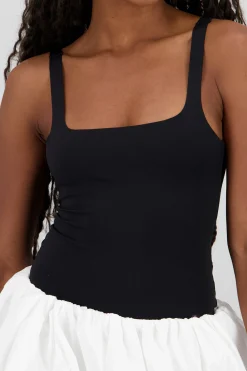 Shasa Lycra Spaghetti Strap Bodysuit