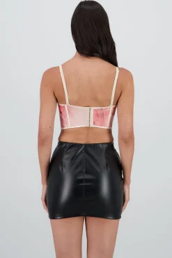 Shasa Marble Print Corset